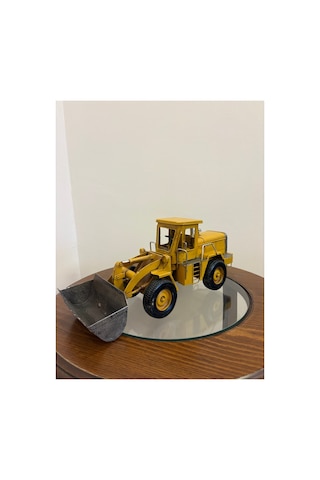 Vintage Tasarım Metal Kepçe Maketi Nostaljik Ofis Ve Ev Dekoru Vintage Tasarım Metal Kepçe Maketi Nostaljik Ofis Ve Ev Dekoru