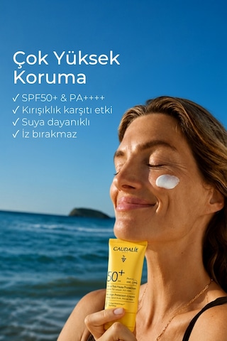 Caudalie Çok Yüksek Koruma Sağlayan Güneş Kremi Spf50+ 50ml