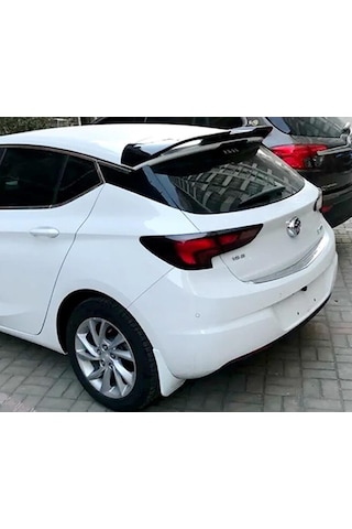 Opel Astra K İçin Uyumlu Spoiler - Piano Black 2016-2020
