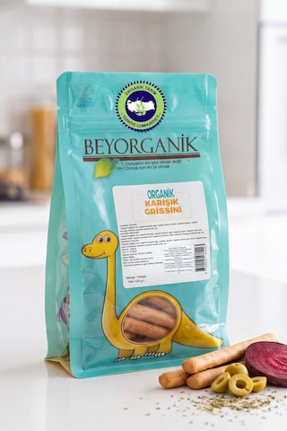 Organik Karışık Grissini 120 G
