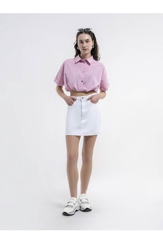 Loft Kadın Etek Beyaz Lf2036212 24yp69000251 P690055 Beyaz