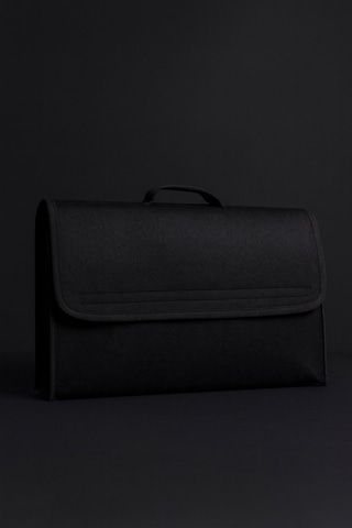 Siyah Keçe Araç Bagaj Düzenleyici Çanta Organizer Araba Çantası Oto Içi Eşya Aksesuarları Düzenleme