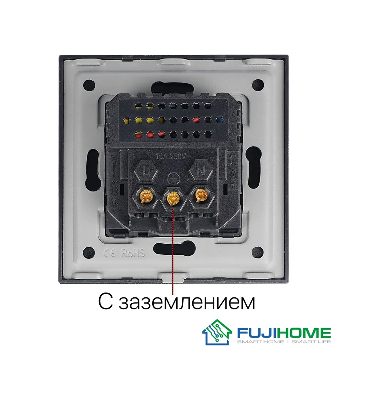 Fujıhome Usb'li Priz Type A + Type C , Topraklamalı 276559065