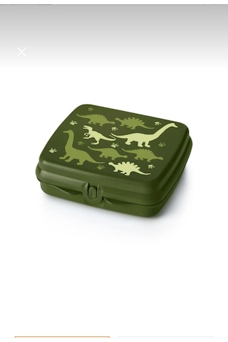 Tupperware Dino Sandaviç Kutusu Koyu Yeşil