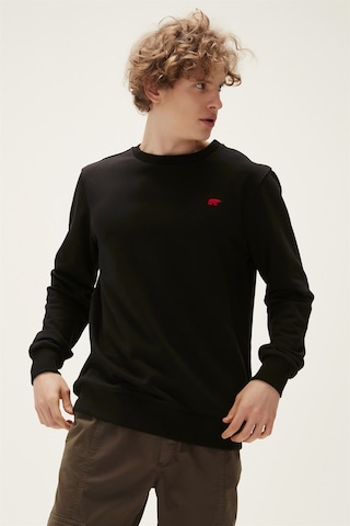 Bad Bear Round Crewneck Erkek Sweatshirt-25283 Siyah