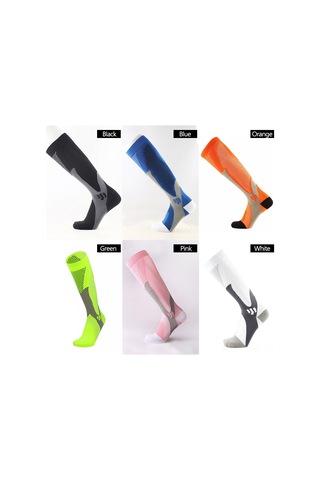 Maiyame Bisiklet Ve Spor İçin Nefes Alabilen Esnek Bilekli Çoraplar - Kas Yorgunluğunu Azaltır, Hızlı Kuruma Özelliği, Kaymayı Önleyen Tasarım, Unisex Yetişkin Çok Renkli