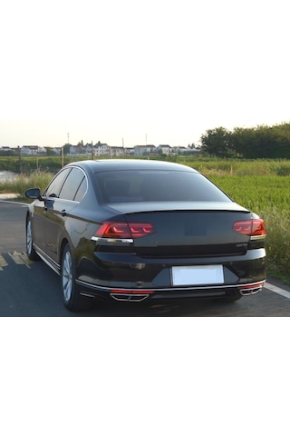Autogp Vw Passat B8 Arka Tampon Difüzörü B8,5 Görünüm 2015 / 2019 Cmvwp885df