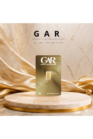 1 Adet 1 Gr 24 Ayar Altın 995 Gar