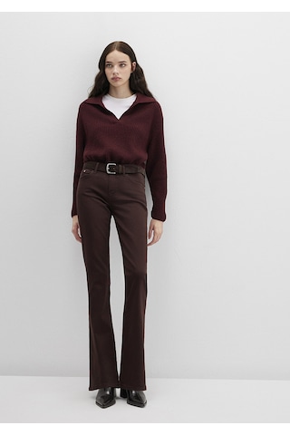 Mavi - Molly Kahverengi Gabardin Pantolon 1013691199 Kahverengi