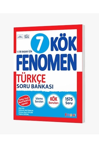 Fenomen Okul 2027 7. Sınıf Türkçe Kök Soru Bankası Maarif Model