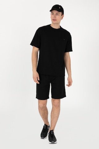 U.s. Polo Assn. Erkek Siyah Şort Örme 50308794-vr046 Siyah