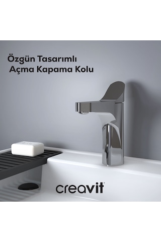 Creavit Infinity Lavabo Armatürü Krom Bt.ıf1500