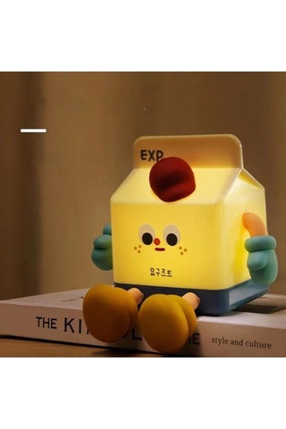 Pazly Süt Kutusu Gece Lambası - Doğum Günü Hediyesi, Yaratıcı Ve Şık Gece Lambası Diğer Diğer