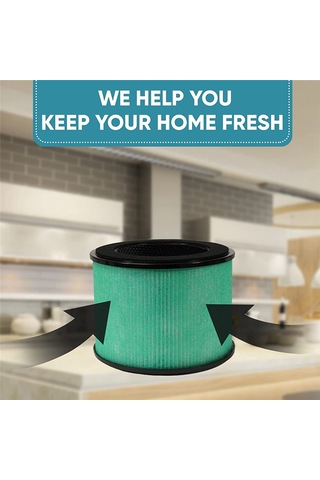 Xiaaokeji Adet Bs-08 3'ü 1 Arada Gerçek Hepa Yedek Filtre H13 Sınıfı