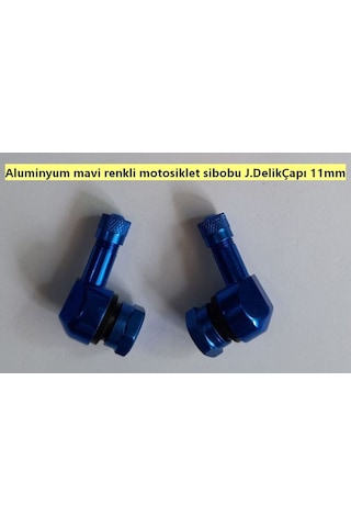 ALUMINYUM MOTOSİKLET SİBOBU JD=11.5 MAVİ RENK