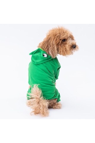 Pettrend Frog Kedi Köpek Tulumu Kedi Köpek Kıyafeti