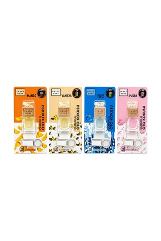 Image Home Lux Oto Kokusu 10 Ml - Mango, Ocean Fresh, Pudra Ve Vanilya- 24'li Paket Diğer