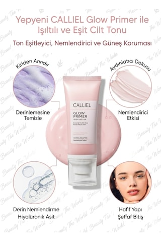 Calliel Ton Eşitleyici Aydınlık Verici Yoğun Nemlendirici Güneş Kremi SPF50+ 80 ML