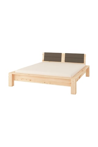 Masifart_Mobilya Masifart Ladin Ahşap Karyola Klasik Ladin Yatak Başlığı Çift Kişi