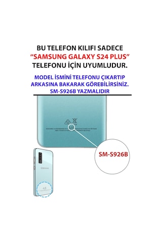 Samsung Galaxy S24 Plus Uyumlu Bebek Kız Jean Kot Baskılı Silikon Kılıf