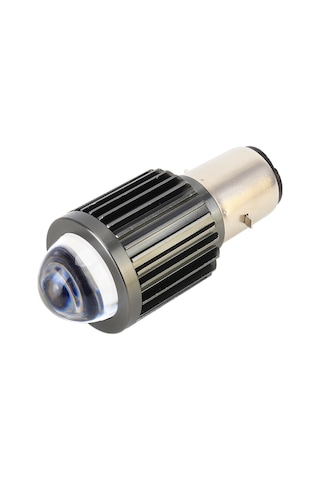 Ba20d Dc12-80v / 10w / 6000k / 3000k / 800lm Projektör Lensli İki Renkli Motosiklet Farları