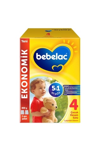 Bebelac 4 Devam Sütü 800 G 4 Adet