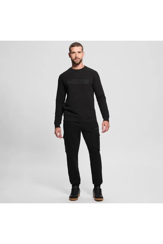Guess Z4yq16k9v31 New Aldwin Cns Erkek Sweatshirt Siyah