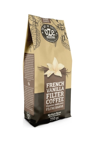 Oze Aromalı Filtre Kahve Tanışma Seti Irish Cream 250 G + All Day Blend 250 G + Vanilya 250 G Çekirdek