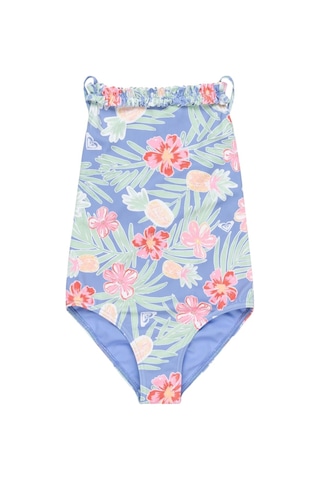 Roxy Roxy Tropical Story One Piece Kız Çocuk Mavi Mayo Pjb6