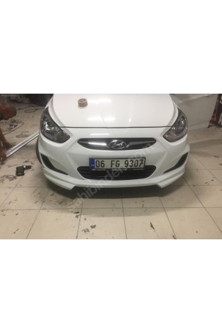 Hyundai Accent Blue Ön Tampon Eki Karlık Fiber Boyasız