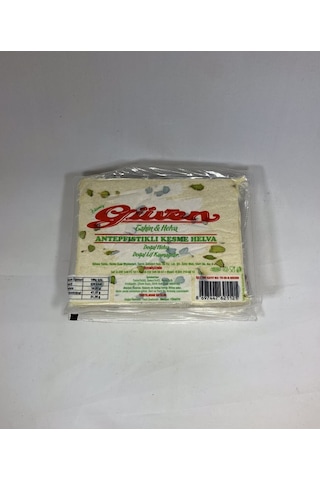Güven Helva Antep Fıstıklı Kesme Tahin Helva 500 G
