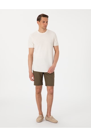 Pierre Cardin Erkek Haki Şort / Bermuda 50308148-vr027 Haki