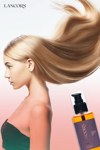 Lancor's Pürüzsüzleştirici Işıltı Veren Argan Özlü Saç Bakım Yağı 100 ML