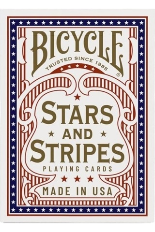 Bicycle Stars And Stripes Yıldızları Ve Çizgileri Premium Oyun Kağıdı İskambil Kartları Destesi