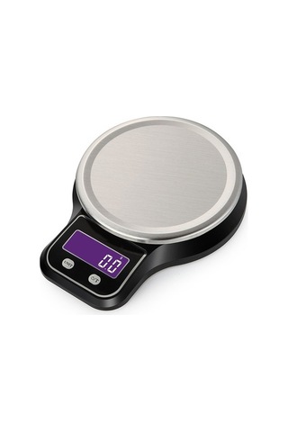 Ulzyvf Createtech Terazisi Terazisi Terazisi Platform Mutfak Mini Gıda Elektronik Siyah/ Siyah