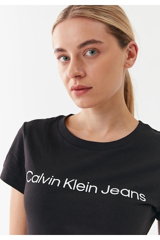 Calvin Klein Calvın Kleın Kadın T-shırt J20j220253-beh Siyah