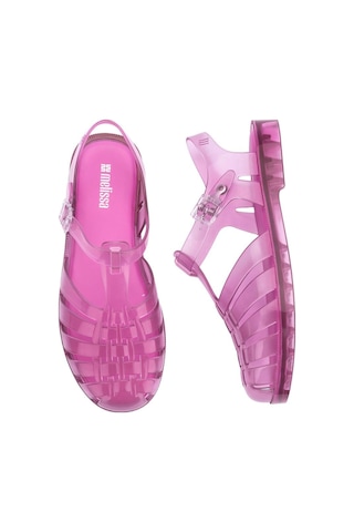 Melissa Possession Kadın Transparan Pembe Sandalet-14482