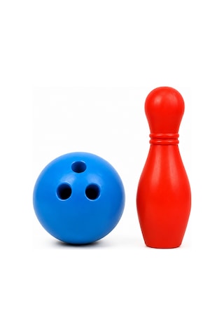 Renkli Çocuk Bowling Oyunu 6 Kukalı Eğitici Eğlence Seti