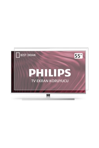 Philips Uyumlu 55pus8508 Tv Ekran Koruyucu - 55" İnç 139 Cm