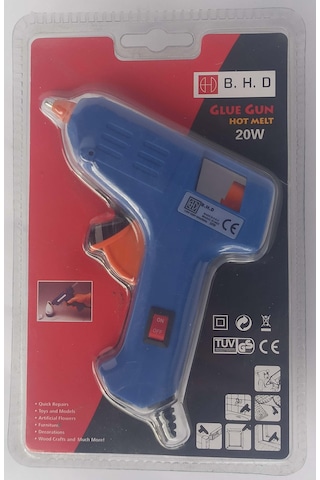 Bhd Sıcak Mum Silikon Tabancası 20 Watt