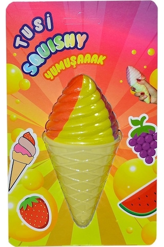 0014 Köpük Squishy Helezon Dondurma  -Tusi