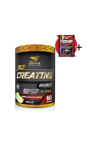 Onyx Nutrition Creatine Energy 420 Gr Yeşil Elma