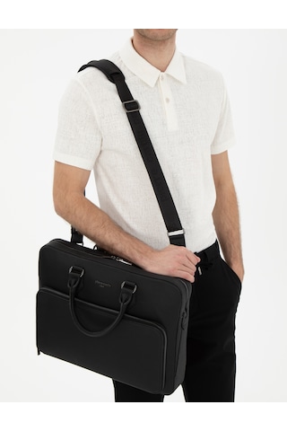 Pierre Cardin Erkek Siyah Çanta 50296104-vr046 Siyah