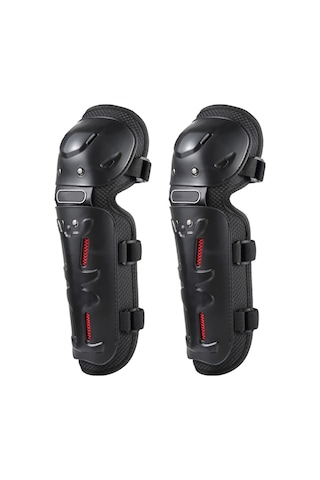 Hallow Koruyucu Motosiklet Dirseklikleri Ve Dizlikleri Set Siyah 4 Parça