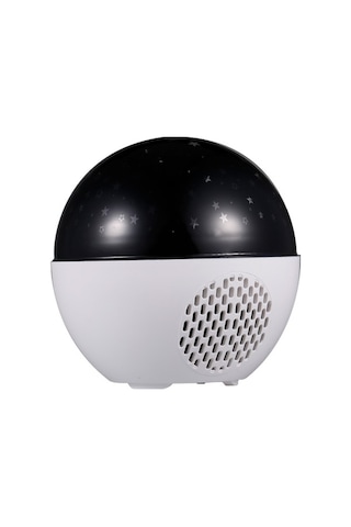 Xkl-q3 Usb Şarjlı 2 Si 1 Arada Bluetooth Müzikli Yıldız Projeksiyon Lambası Beyaz, Dahili Pil