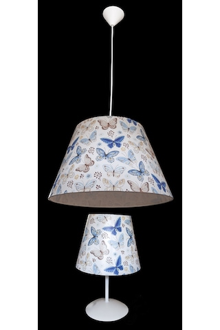 Evren Çocuk Odası Abajur Ve Avize Seti