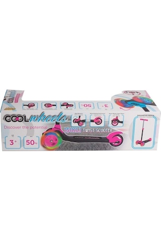 Cool Wheels Twist Led Işıklı Yükseklik Ayarlı Scooter