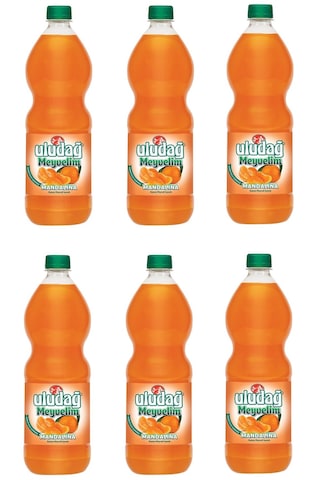 Uludağ Meyvelim Mandalina 1 Lt X 6 Adet
