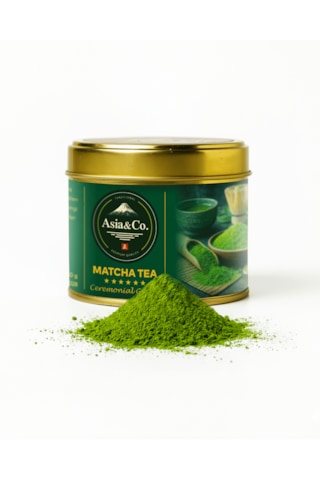 Asia&co Ceremonial Grade Matcha %100 Saf Japon Matcha