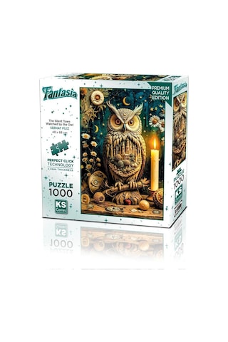 20849 Puzzle 1000 The Silent Town Watched By The Owl